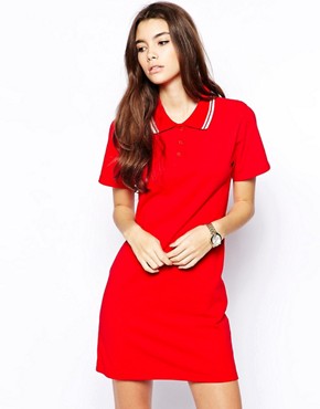 Image 1 of Daisy Street Polo T-Shirt Dress