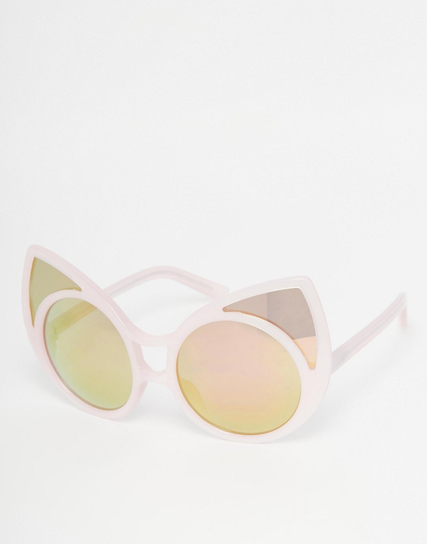 Image 1 of Linda Farrow Pointy Cat Eye Sunglasses