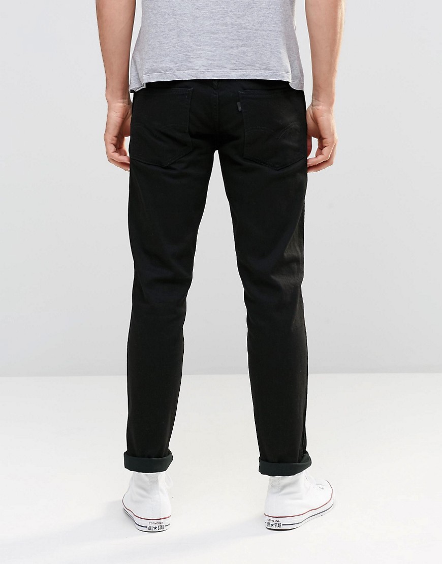 Levis line jeans 5slim fit black 3d wash