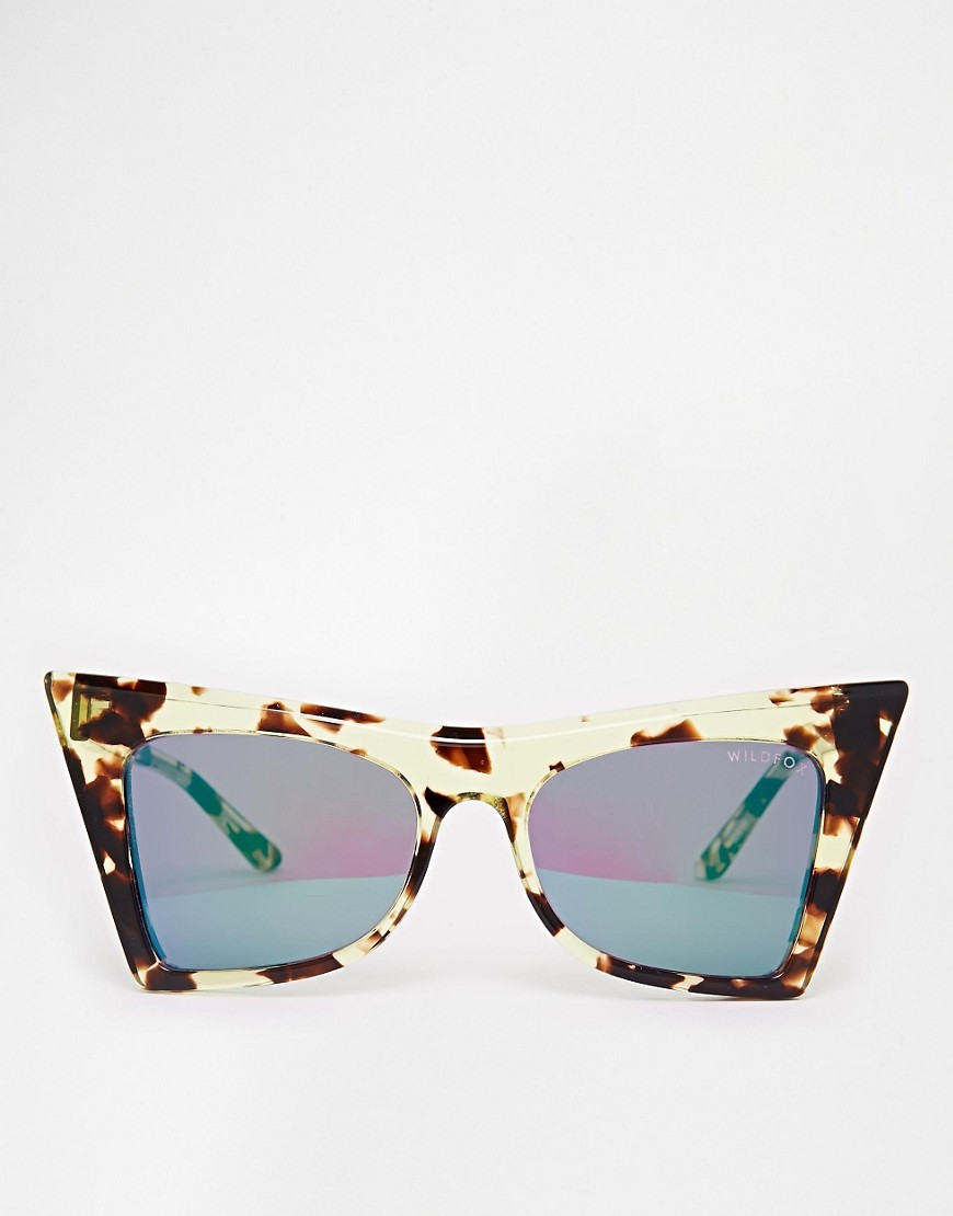 Image 2 of Wildfox Ivy Deluxe Mirror Cat Eye Sunglasses