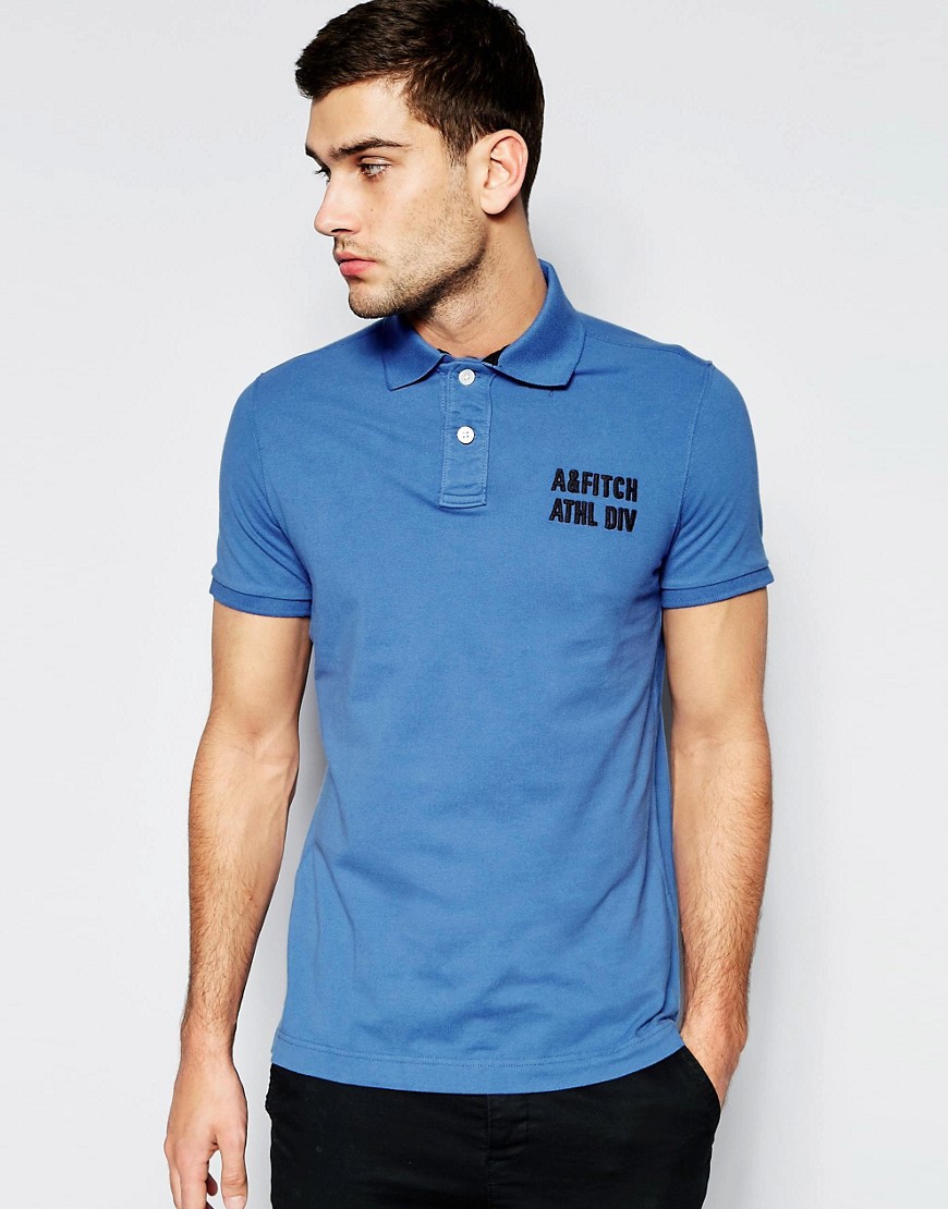 Abercrombie & Fitch Polo Shirt In Muscle Slim Fit