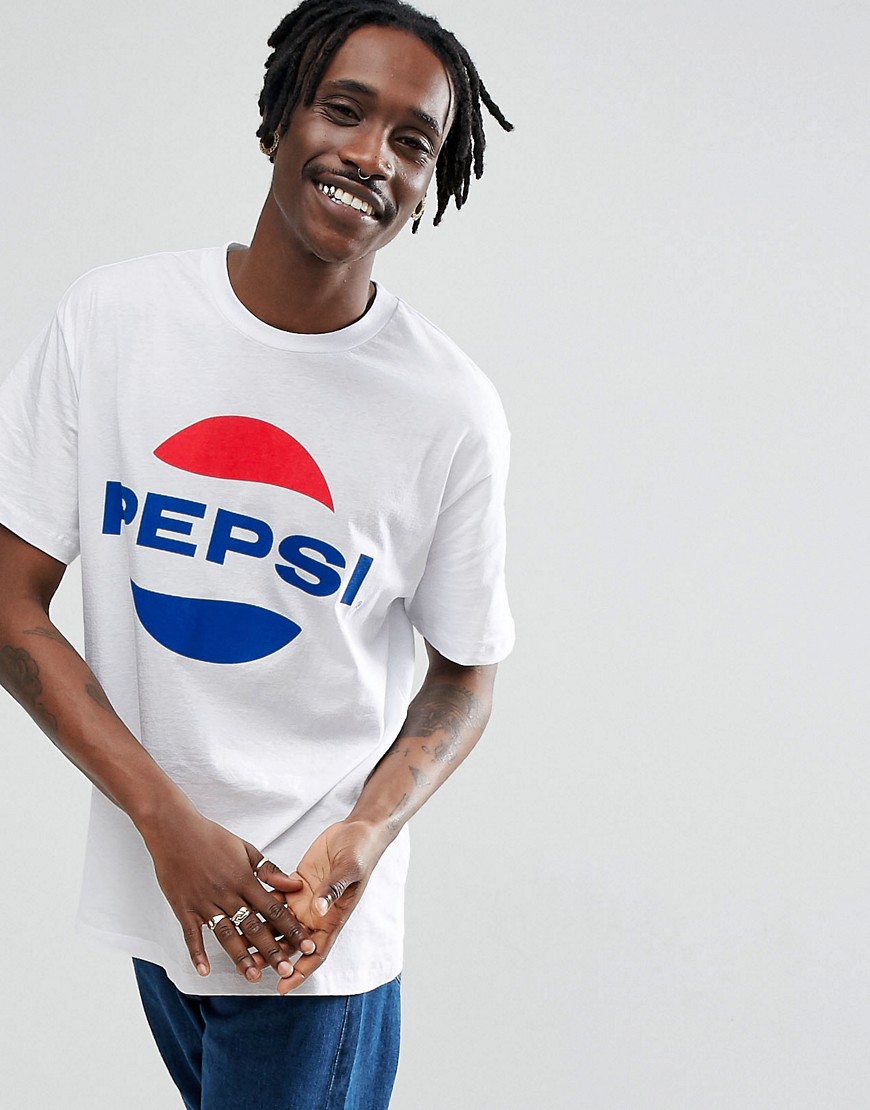 Белая футболка с логотипом Sweet SKTBS x Pepsi - Белый