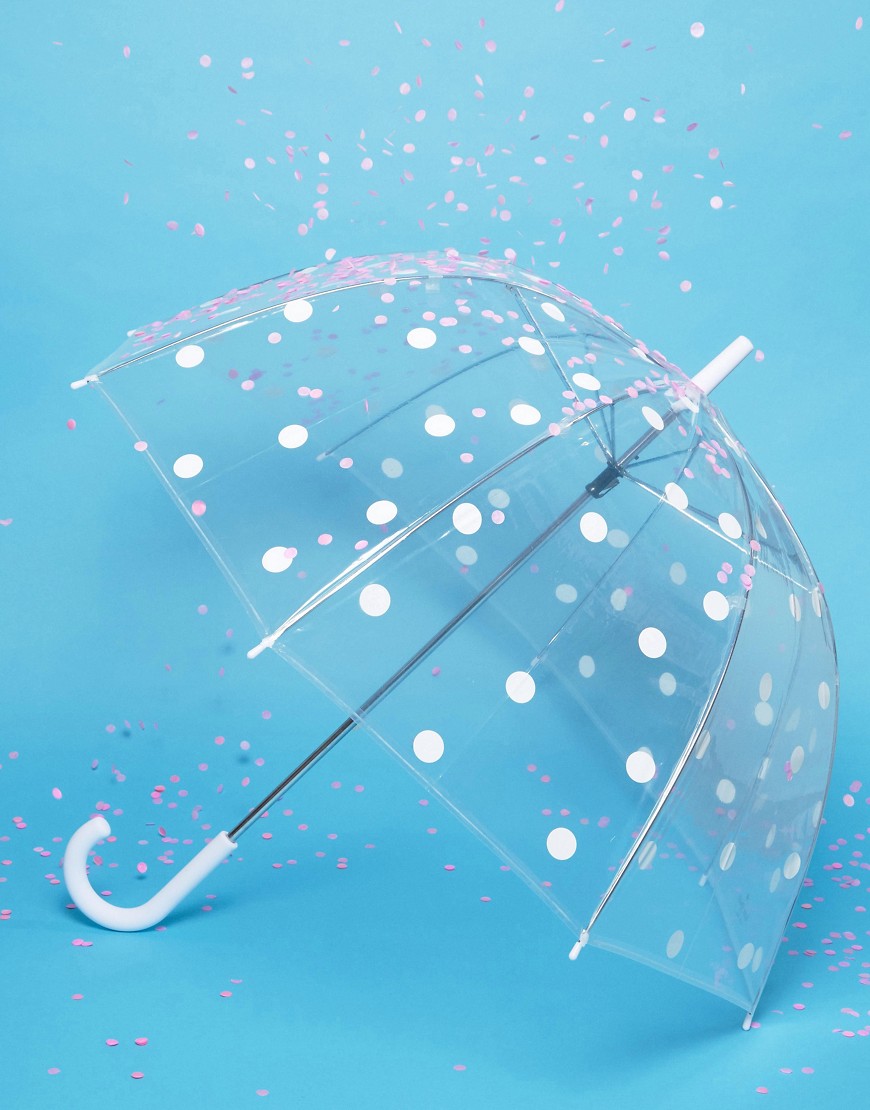 Зонт в белый горошек Kate Spade - Мульти