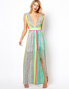 Image 1 of Love Maxi Dress In Stripe