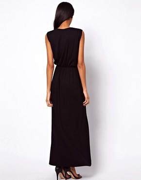 Image 2 of ASOS Maxi Dress With Wrap Front