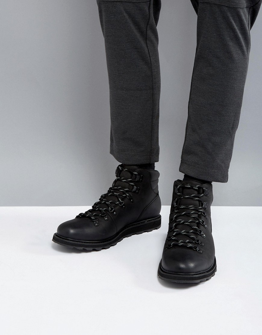 Черные водонепроницаемые походные ботинки Sorel Madson - Черный