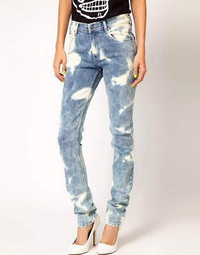 Image 1 of Cheap Monday Tight Tie Dye Skinny Jeans