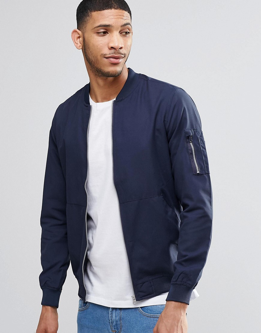 bomber hombre pull and bear