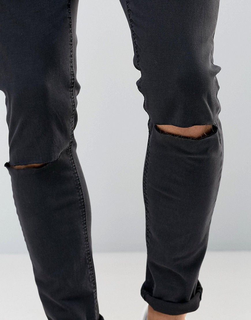 Cheap Monday | Cheap Monday Jeans Tight Skinny Fit Very Black ...