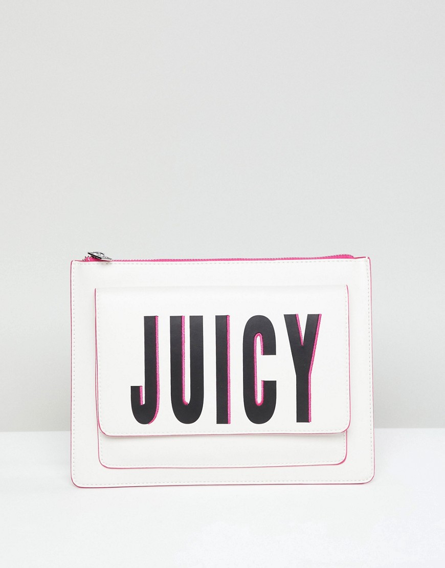 Кошелек с логотипом Juicy Couture - Белый