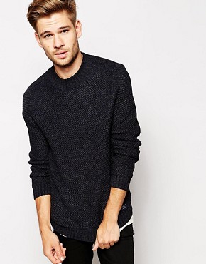 Selected Jumper With High Neck 