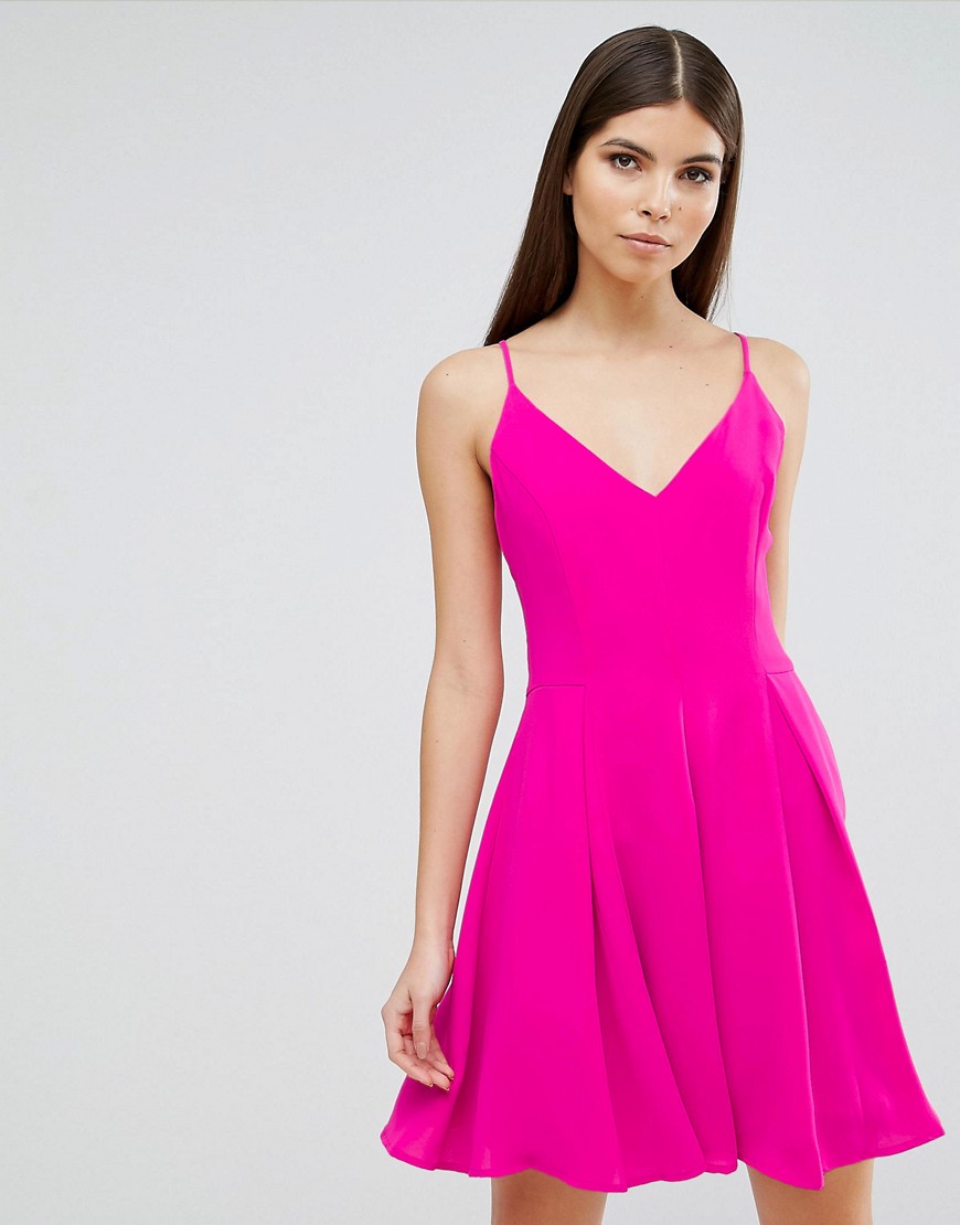 Платье-трапеция Greylin Silivia - Розовый