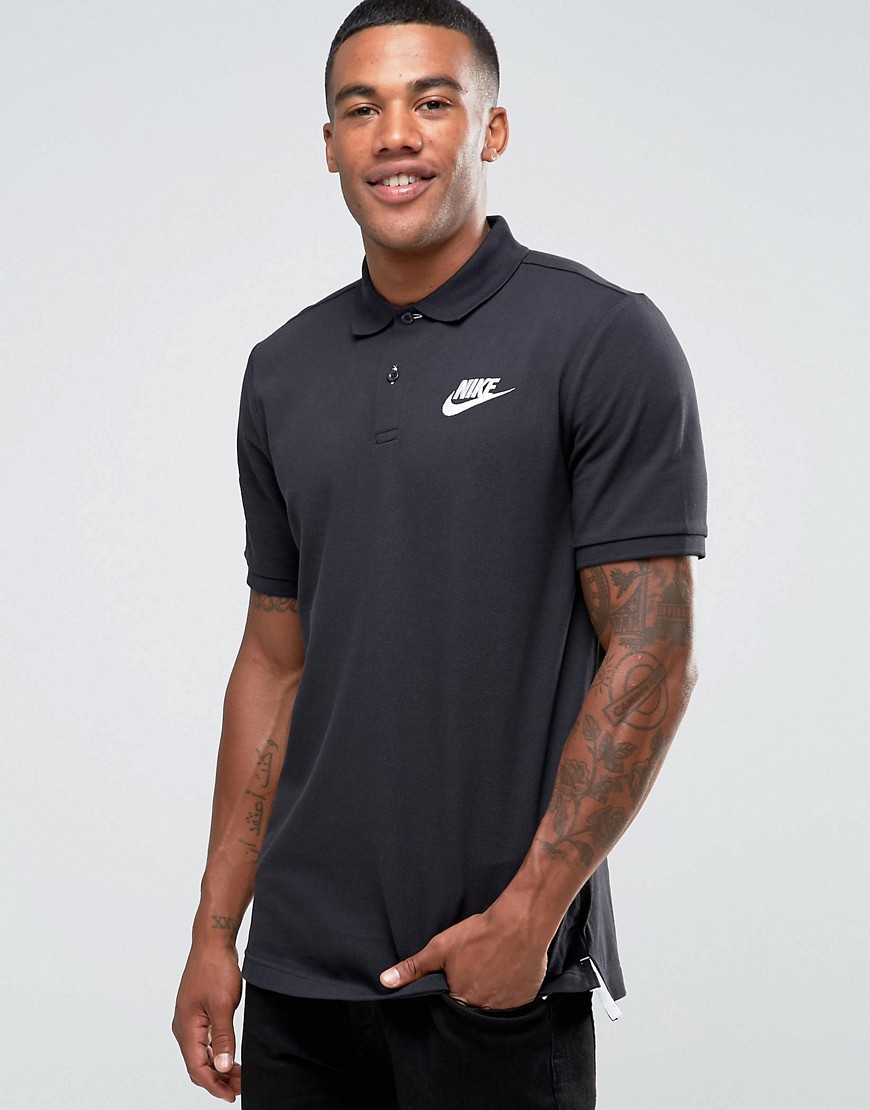 Черная футболка-поло Nike 829360-010 - Черный