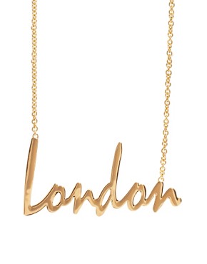 Image 1 - ASOS - Collier à pendentif « London »