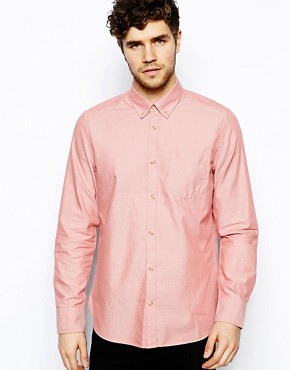 River Island Oxford Shirt with Long Sleeves 