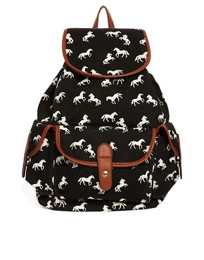Image 1 of New Look Horse print Backpack