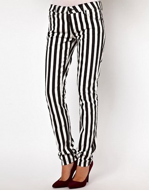 Image 1 of Only Stripe Skinny Jean