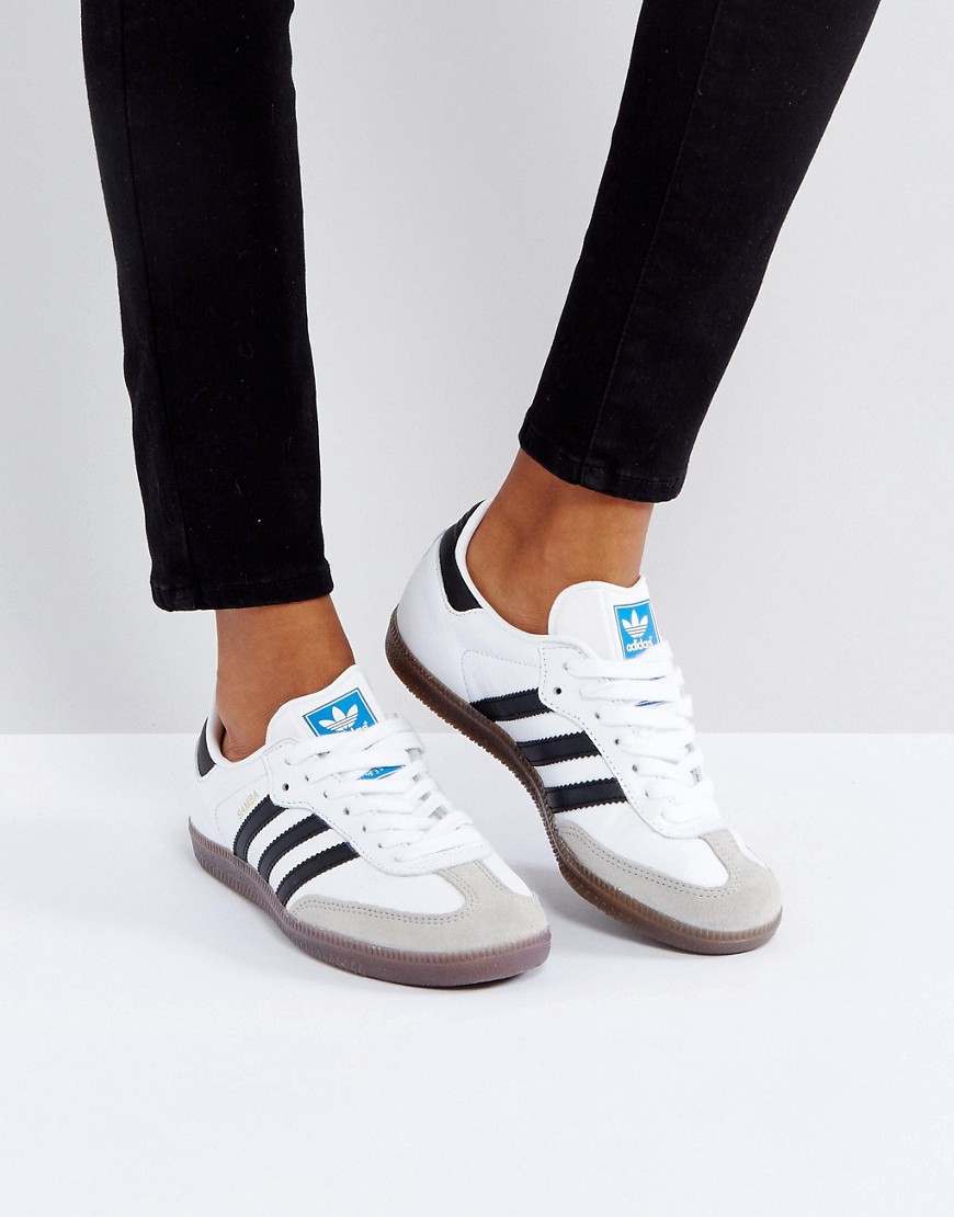 Imagen secundaria de producto de Zapatillas de deporte blancas Samba de adidas Originals - Adidas