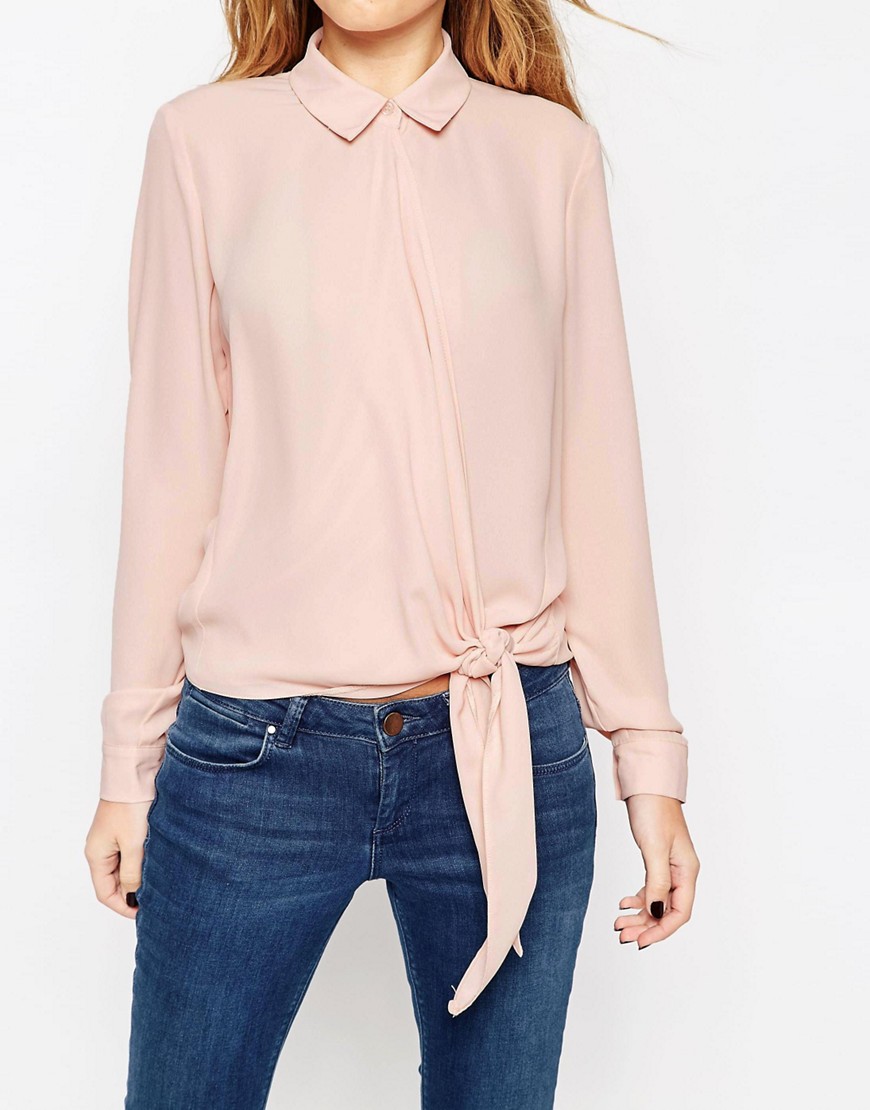 Image 3 of ASOS Ultimate Wrap Front Blouse