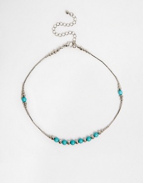 Image 1 of ASOS Summer Bead Choker Necklace