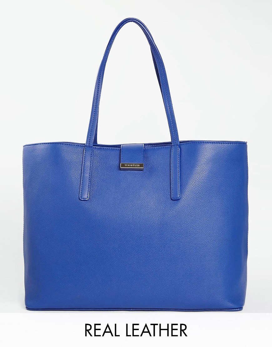 Image 1 of Whistles Leather Tote Bag