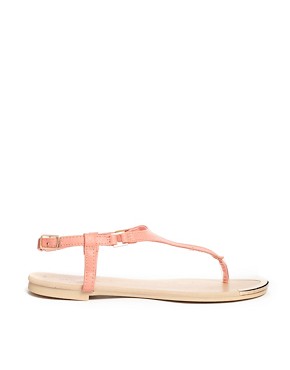 New Look Coco Coral Flat Sandals