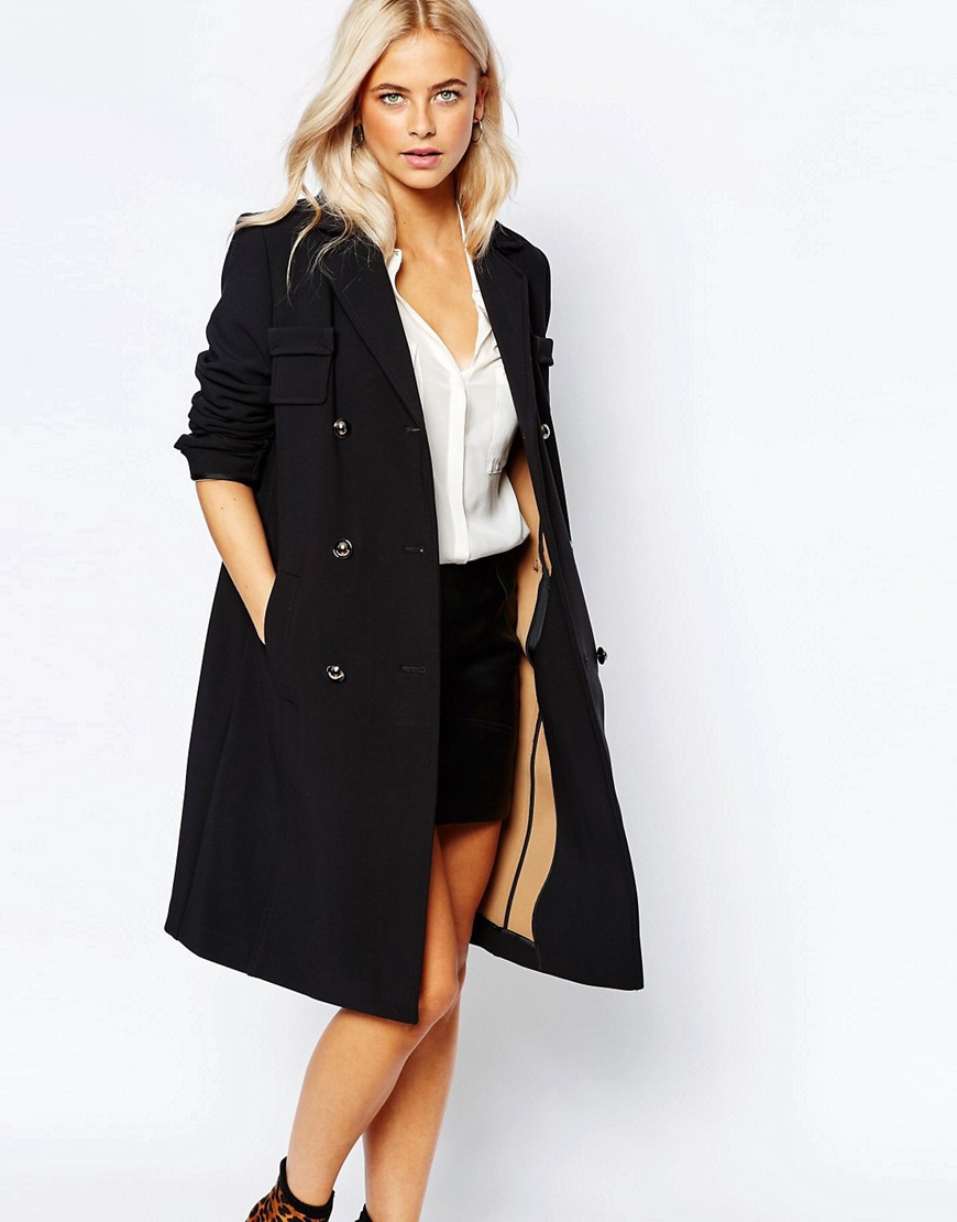 Image 1 of Oasis Military Bonded Coat
