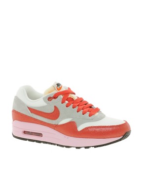 Image 1 of Nike Air Max 1 ND Grey/White/Red Trainers