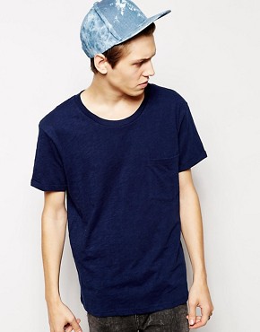 Cheap Monday T-Shirt with Pocket (blue)