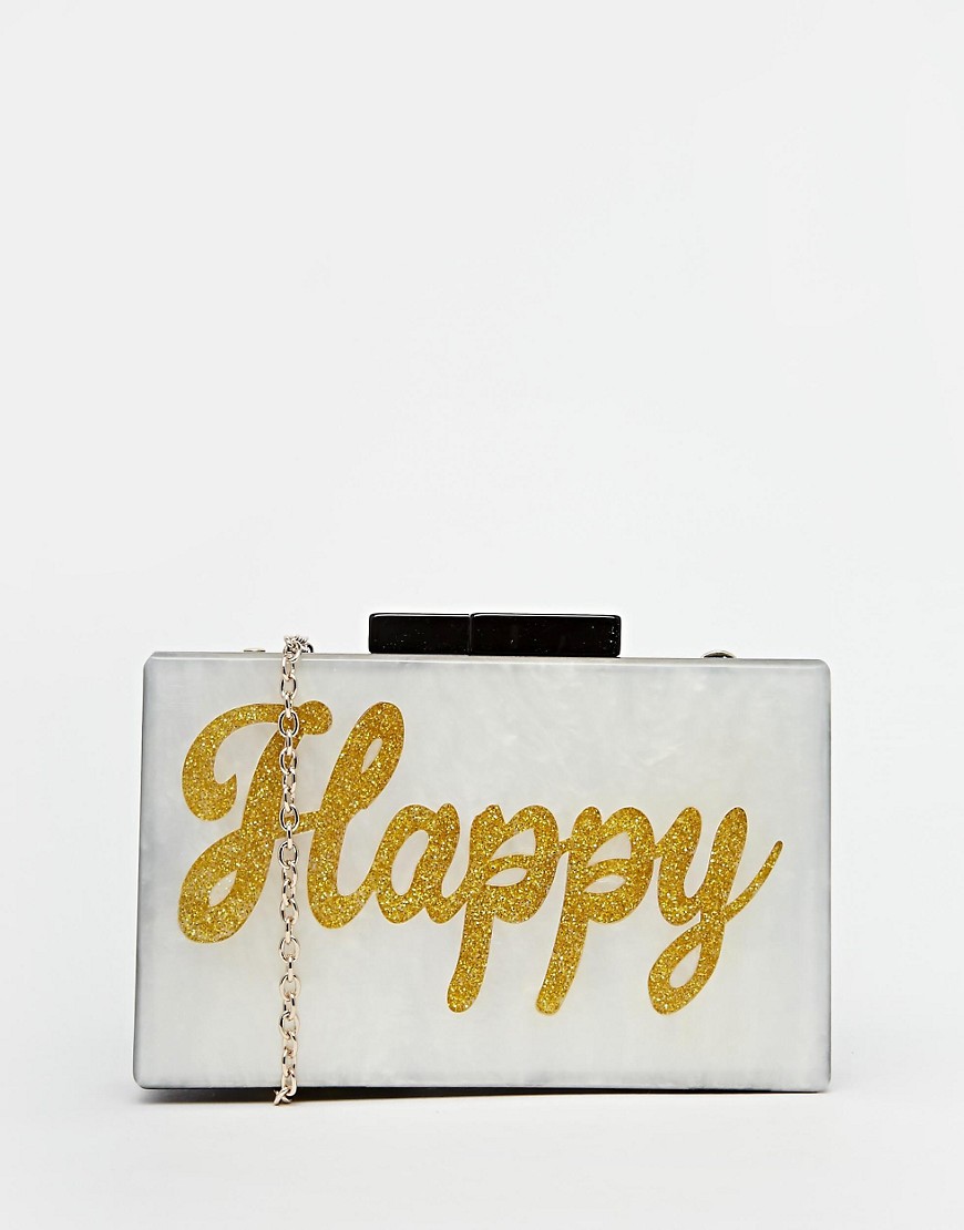 Image 1 of Liquorish Happy Box Clutch Bag