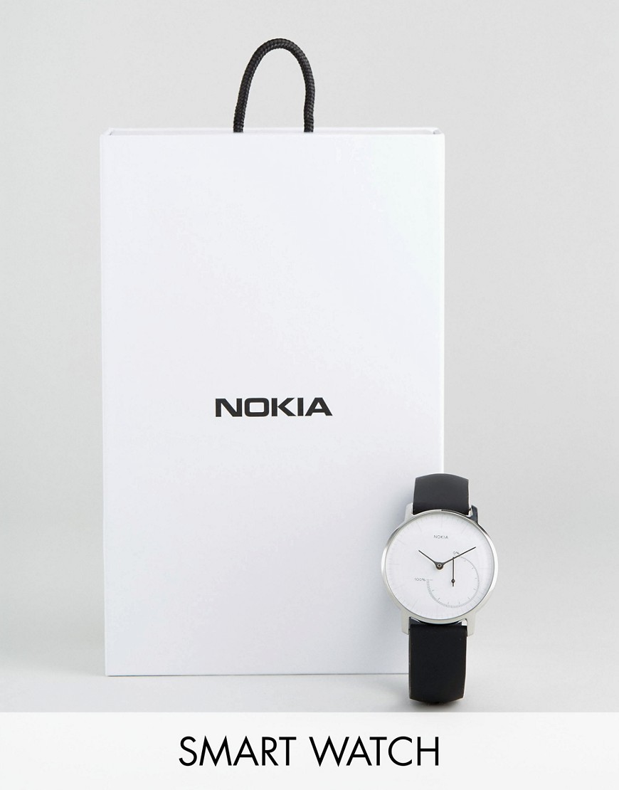 Черно-белые умные часы Nokia HWA01 36 мм - Черный
