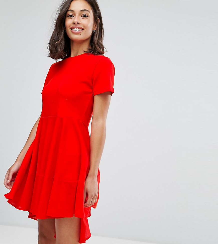 Красное Платье Из Хлопка