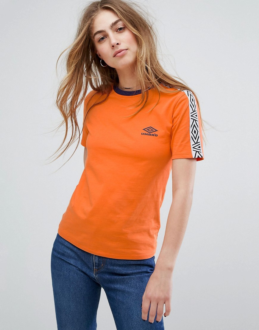 Футболка с логотипом Umbro - Оранжевый