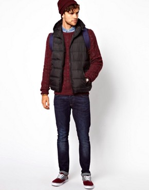 Image 1 of ASOS Quilted Gilet