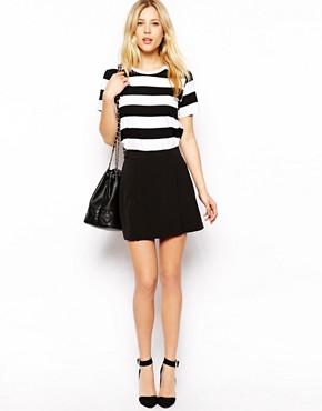 ASOS Mini Skirt with Centre Front Wrap Detail 