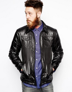 ASOS Jacket In Quilted Fabric 