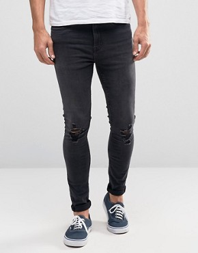 Ripped Jeans For Men | Destroyed & Distressed Jeans | ASOS