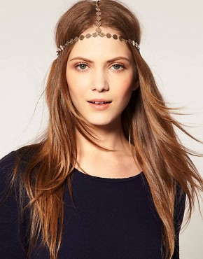 Image 1 of ASOS Disc Crown Head Band