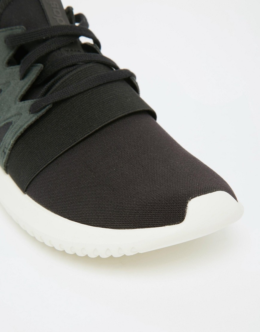 Adidas Tubular Doom Black / Black / White Sneaker Politics