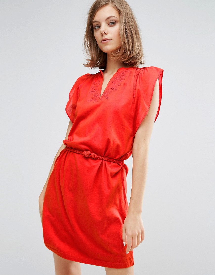 Платье-туника с отделкой Vanessa Bruno Athe - Красный