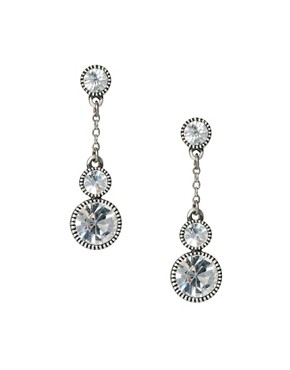 Image 1 of Cath Kidston Antique Silver Crystal Sparkle Drops