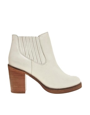 Image 1 of ASOS EVACUATE Leather Chelsea Ankle Boots