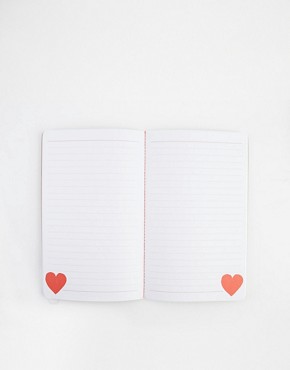 Image 4 of Paperchase Craft Heart Notebooks Set of 2