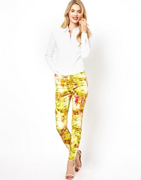 Image 4 of Ted Baker Danelle Jeans in Tea Party Print