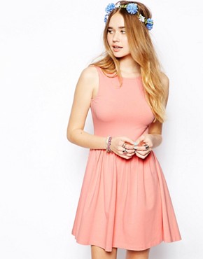 ASOS Mini Sundress with Scoop Back 