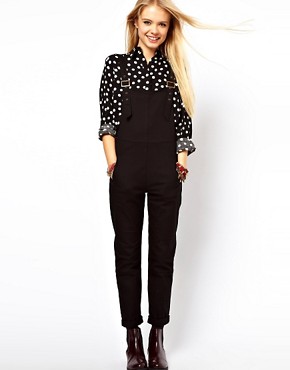 Image 1 of ASOS Dungarees in Twill