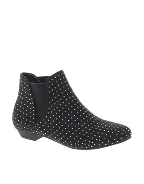 Image 1 of ASOS ALBAN Studded Chelsea Ankle Boots