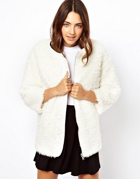Image 1 of B+AB Reversable Faux Fur Jacket