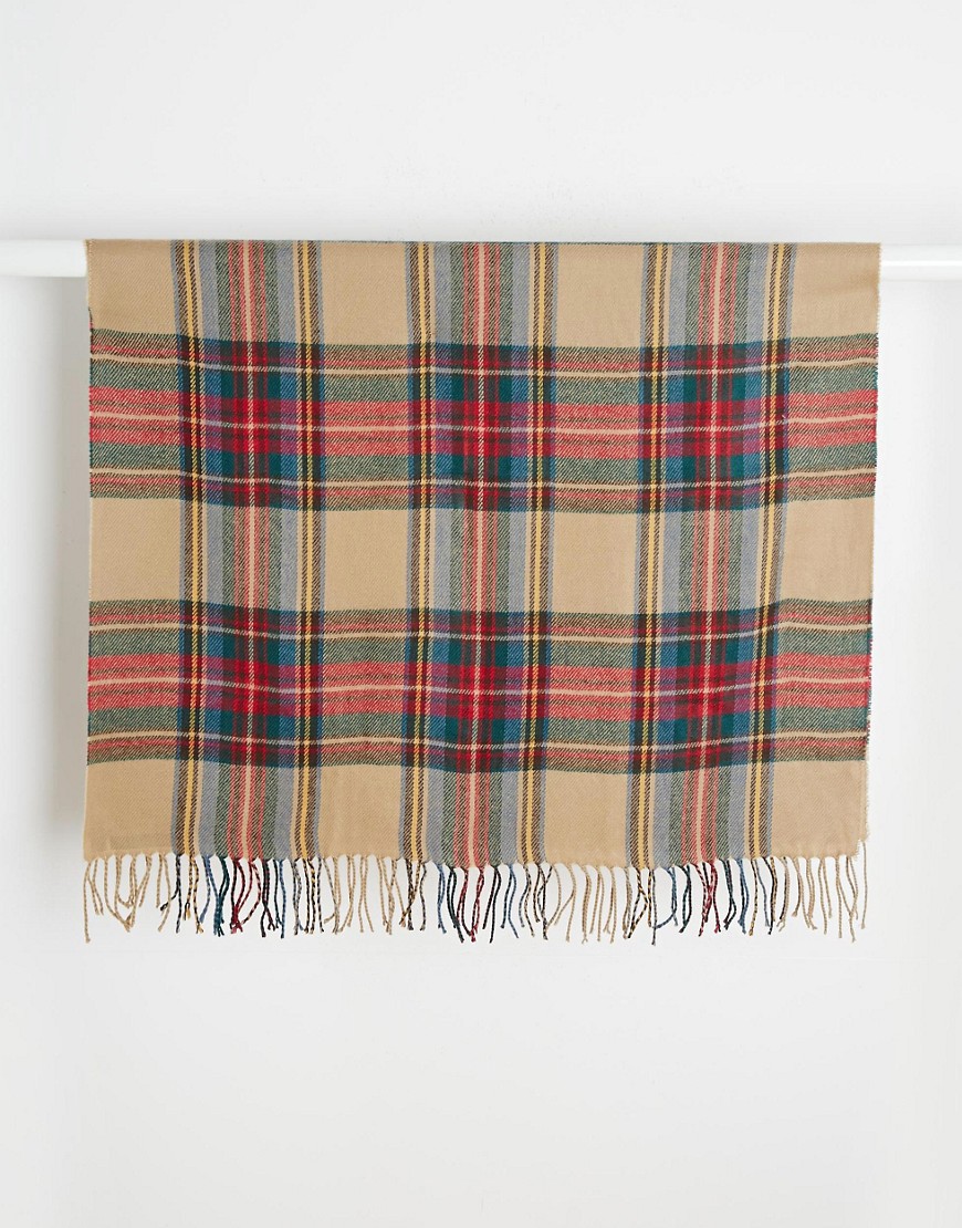Image 3 of ASOS Check Blanket Scarf