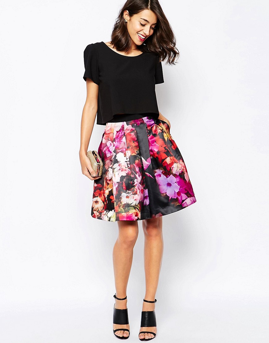 http://www.tedbaker.com/uk/Womens/Clothing/Skirts/ABAIGH-Cascading-floral-full-skirt-Black/p/115112-00-BLACK